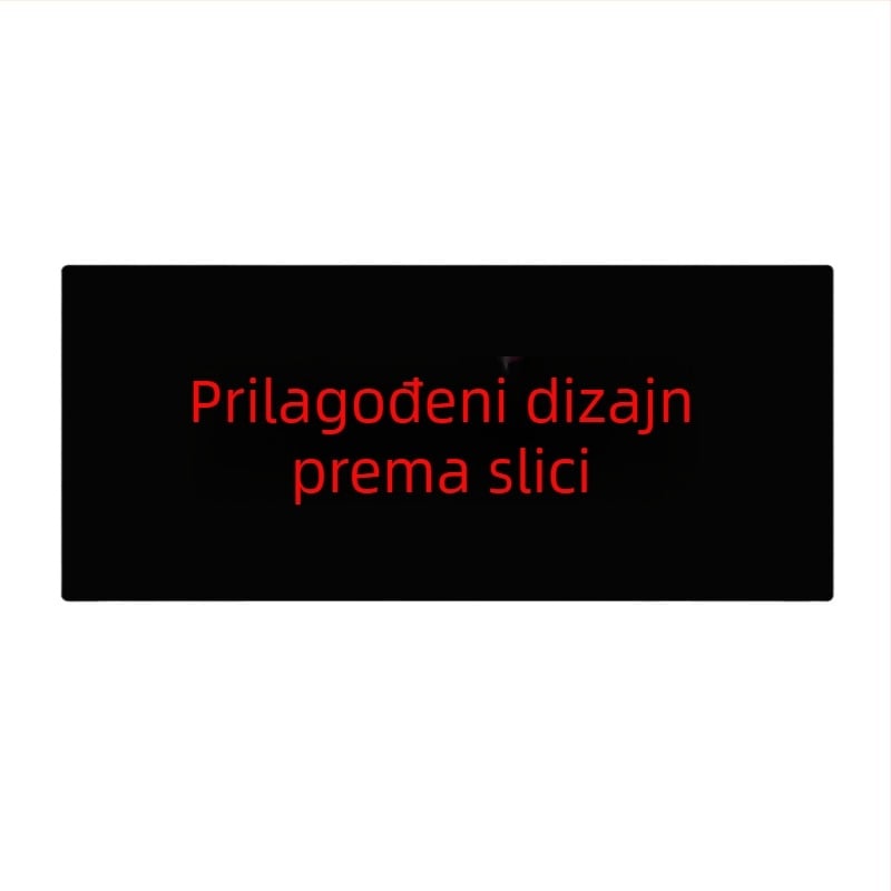 Podložak za miš – guma+tkanina, jednostrana, debljina 2–6 mm, toplinski prijenos, prilagođeni logotip, oblik podloge za igru