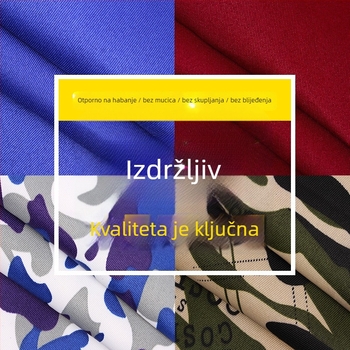 Muški radni kaput s kamuflažom, plava boja, dugi rukavi, za popravke automobila, otporan na mrlje i habanje, proljeće i jesen.