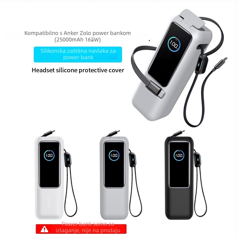 Silikonska zaštitna futrola za Anker Zolo powerbank 25000mAh 165W