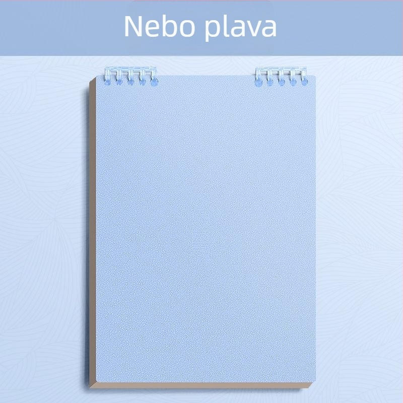 Kohara bilježnica s labavim uvezom, PP korice, papir 68 g/m², sirova drvena celuloza, 50–100 stranica