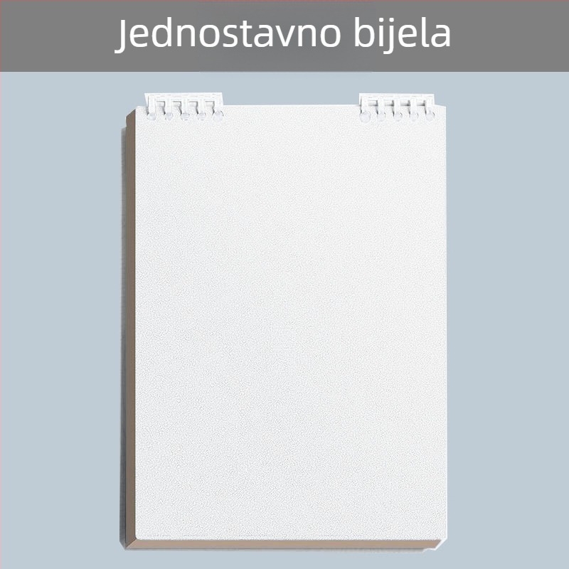 Kohara bilježnica s labavim uvezom, PP korice, papir 68 g/m², sirova drvena celuloza, 50–100 stranica