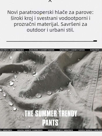 Unisex hlače za planinarenje: brzo sušeće, otporne na vjetar, vodootporne, lagane, otporne na habanje