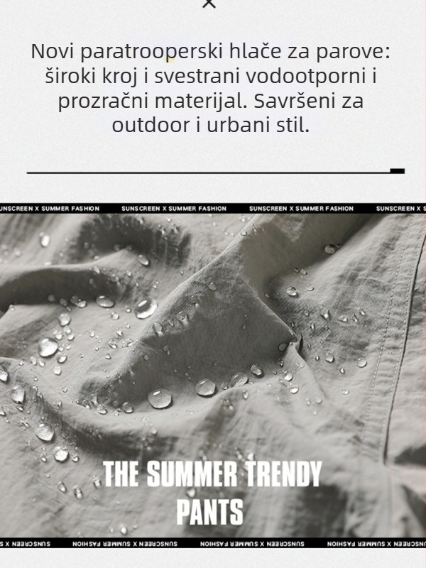 Unisex hlače za planinarenje: brzo sušeće, otporne na vjetar, vodootporne, lagane, otporne na habanje