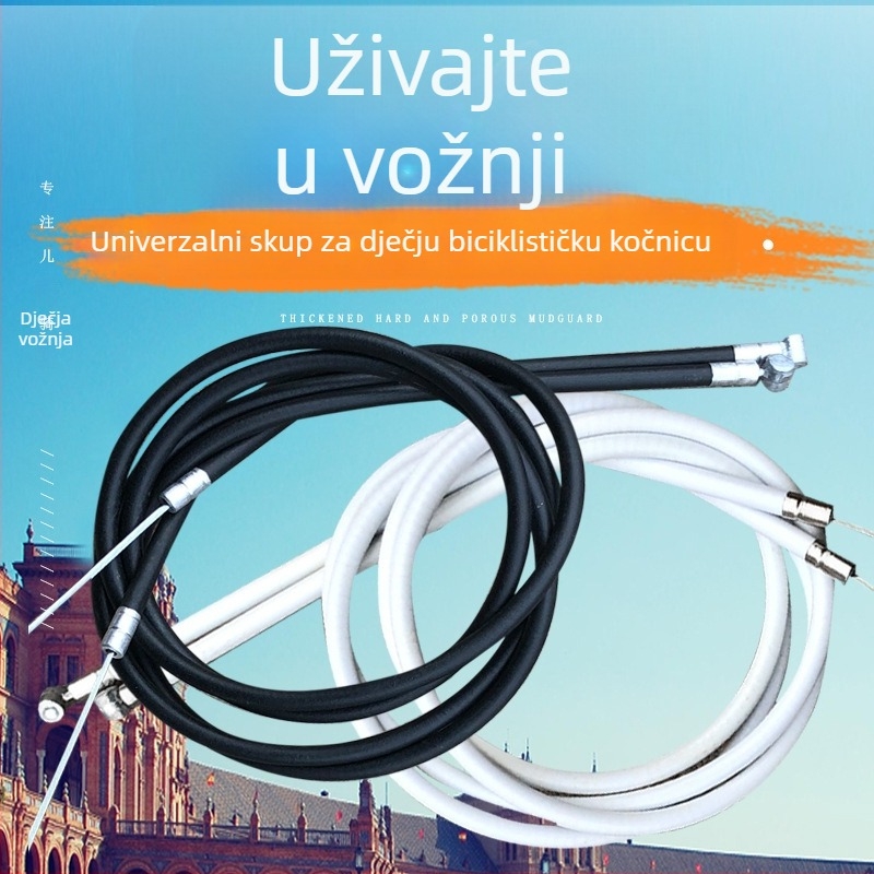 Set kablova kočnice za bicikle i kolica, prednji i stražnji kabeli, prilagodljivo