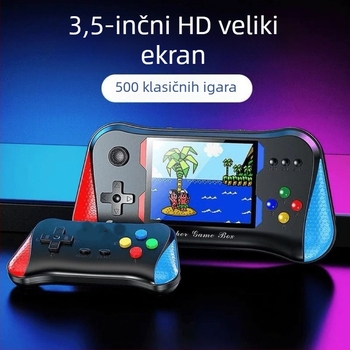 Ručna prijenosna retro konzola za igru RPG, 128 GB memorije, PS-2 sučelje, VGA izlaz, originalni softver igara