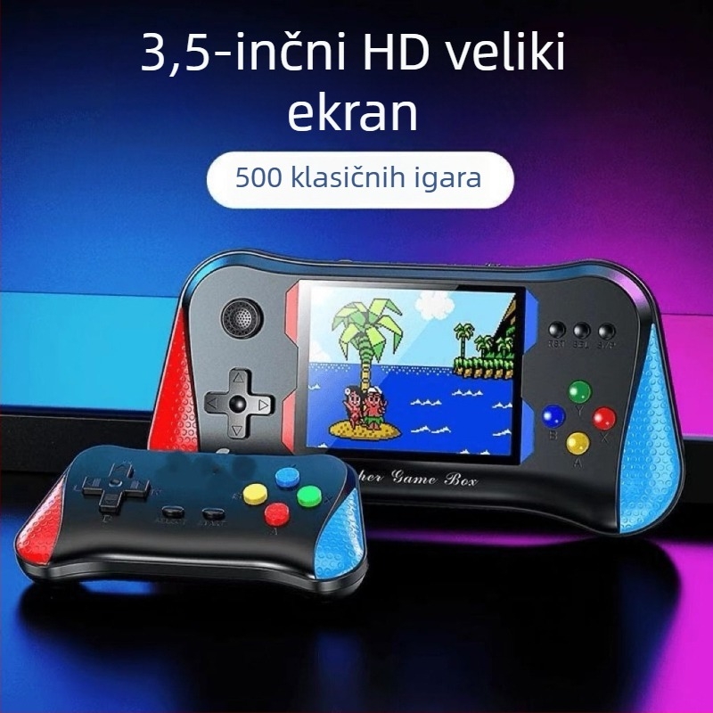 Ručna prijenosna retro konzola za igru RPG, 128 GB memorije, PS-2 sučelje, VGA izlaz, originalni softver igara