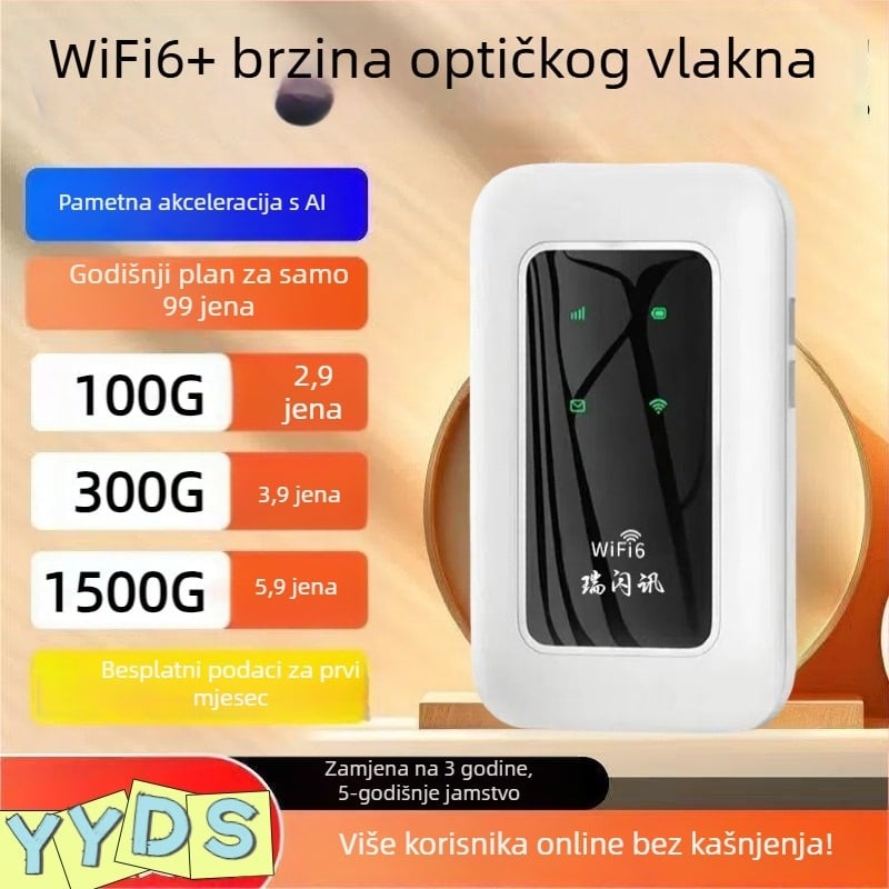 Prijenosni WiFi usmjerivač bez SIM kartice UFI-1 – USB, 150 Mbps, 802.11n, prilagođiva višepojasna podrška