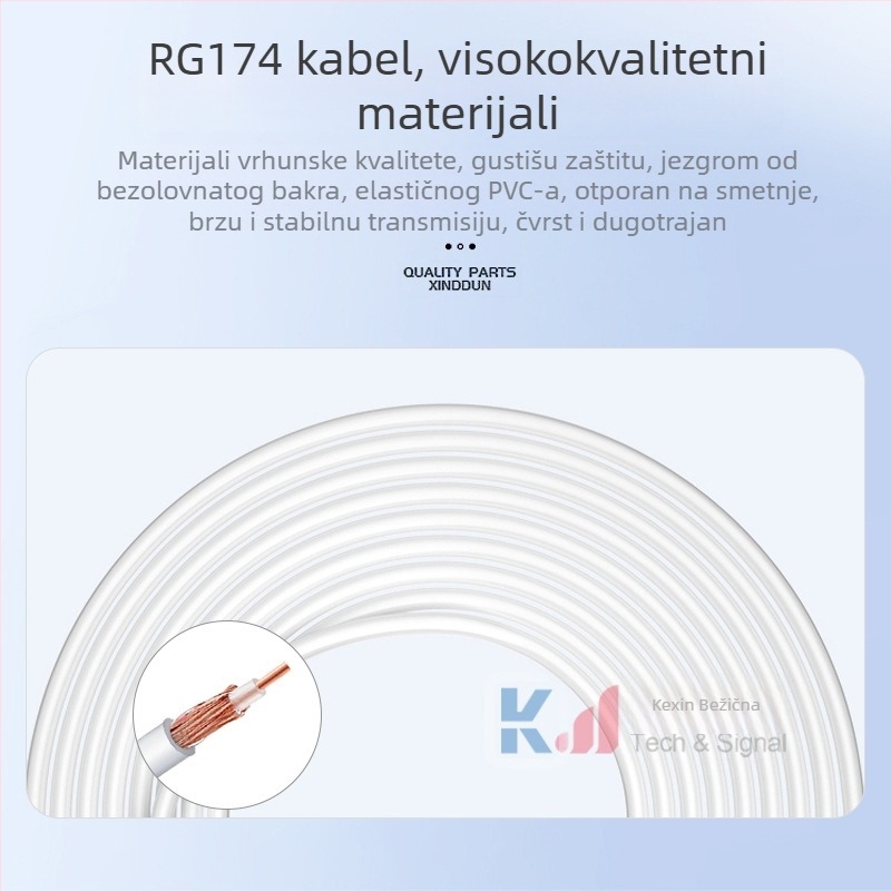 Antena za tablet 4G bežične mreže, dvostruka polarizacija, omni-direkcijska, vanjska visokog dobitka, TS9 priključak