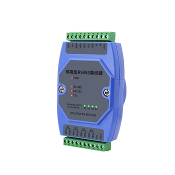 Industrijski RS-485 hub za 2/4/8 kanala s optičkom izolacijom i proširenjem sabirnice, RS-485 repetitor