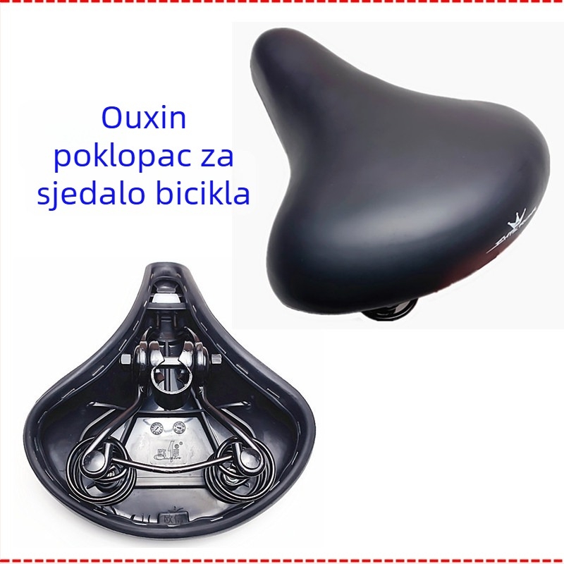 Sjedalo za bicikl – DIY, PU i željezo, Model 0, za obične bicikle