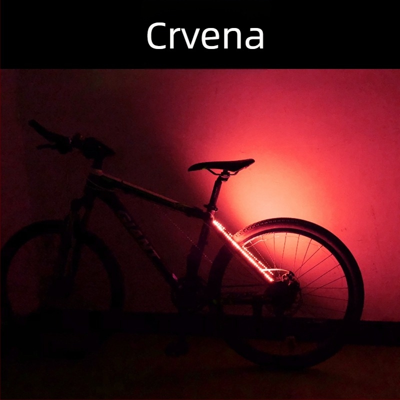 Zadnja svjetiljka za bicikl s dekorativnim osvjetljenjem — Brend: WIMBIKE; Prilagodba proizvodnje: Da; Licencirana privatna oznaka: Da; Uvoz: Ne