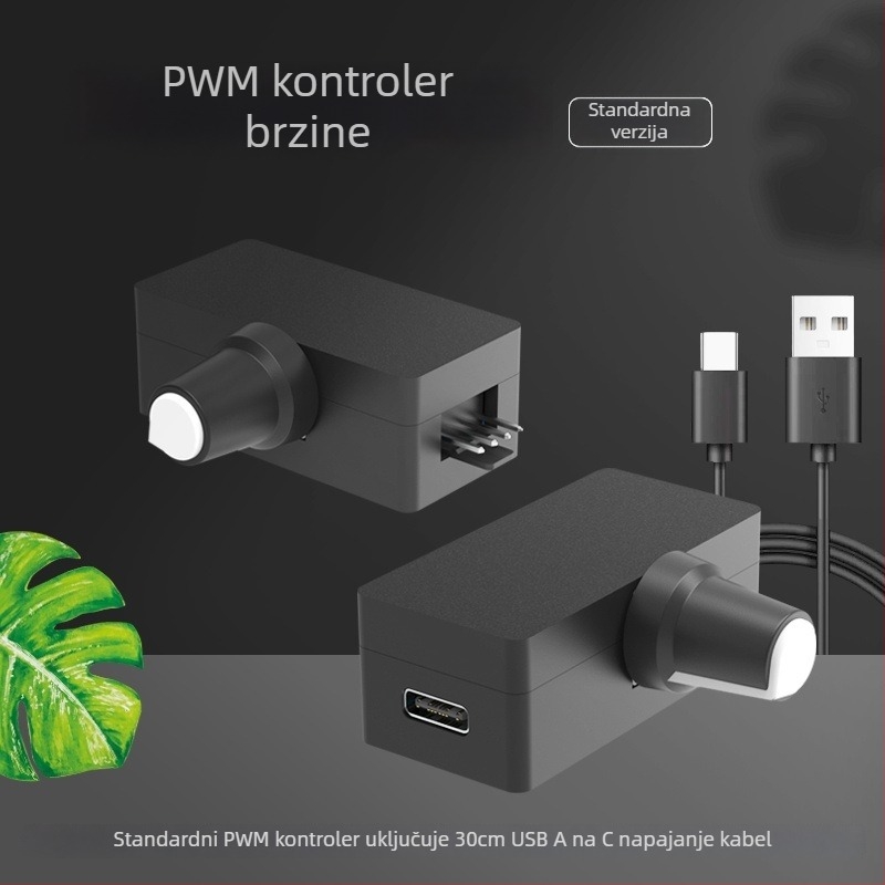 Chladič za prijenosno računalo s reguliranim ventilatorom