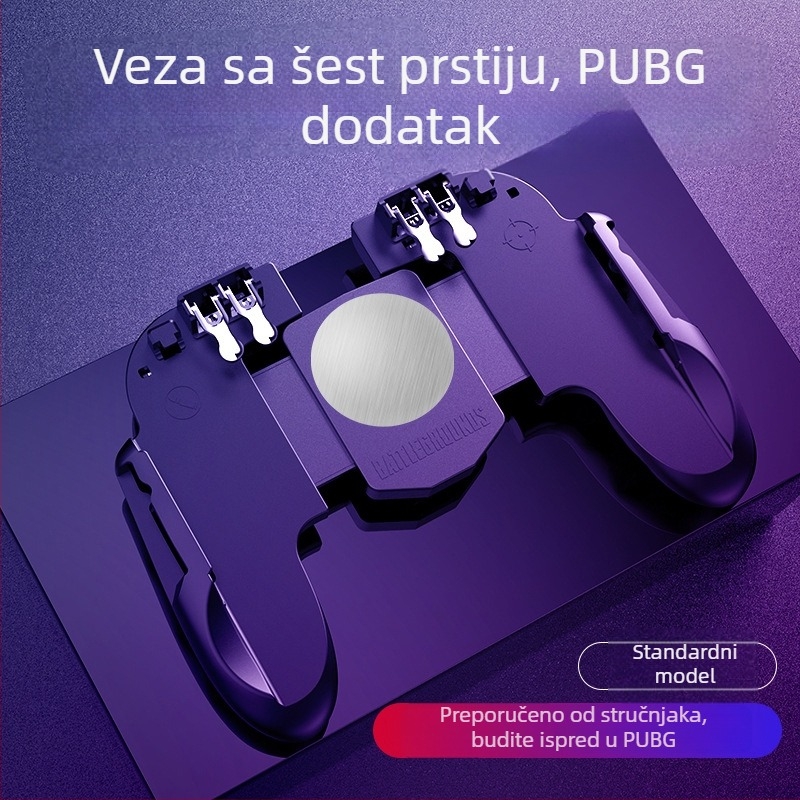 H9 bežični mobilni gamepad s dodirnim sučeljem za pametne telefone, težina 210 g