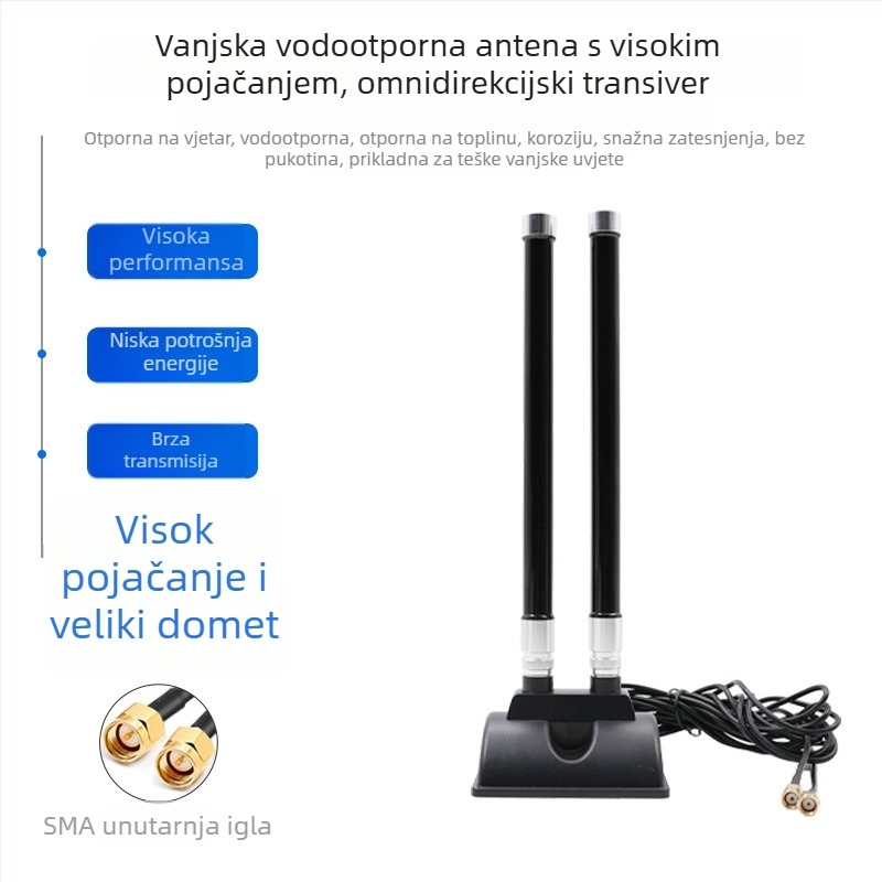 5G antena za usmjerivač CPE Pro s TS9 konektorom i vanjskim produžnim kabelom