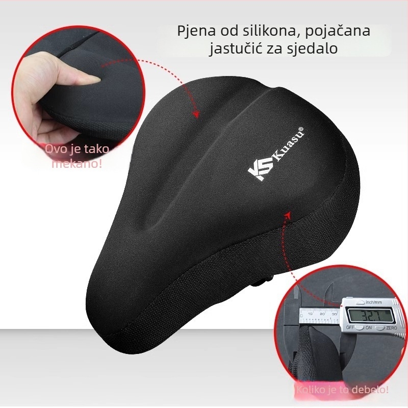 Navlaka za sjedalo bicikla od silikona i spužve, model JDZDT, branda Kuasuodt / Cross Speed Sports, za standardni bicikl