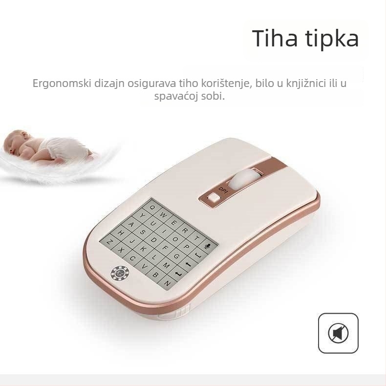 AI glasovni miš s rukopisnim unosom, glasovno upravljanje, prepoznavanje znakova, prijevod, bežična ploča za pisanje