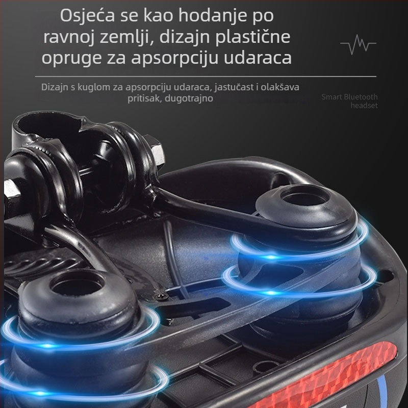 ROGTYO CZ-002 – sjedalo za bicikl, debeli spužvasti sloj + PU koža, kompatibilno s planinskim biciklom