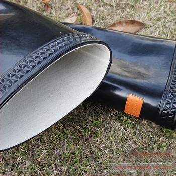 Double Money visoke gumene čizme za kišu za industrijsku i rudarsku upotrebu – vodonepropusne, protuklizne, otporne na habanje, otporne na kiseline i baze