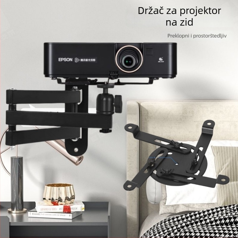 Pribor za projektorski stativ – željezna konstrukcija, nosivost 5 kg, stupac s 1 sekcijom, težina 500 g