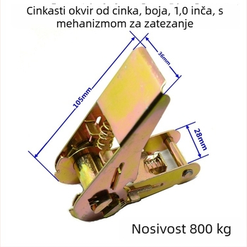 Dvostruki zatezač za zatezanje s S kukom, model LC425, marka Other