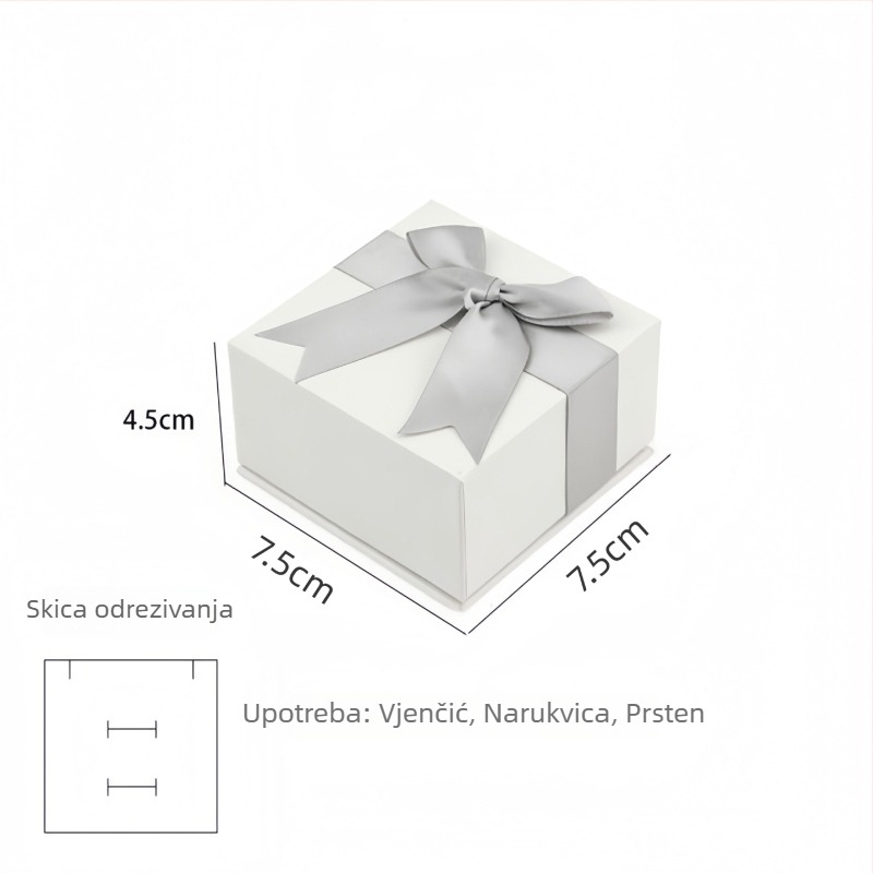 Drvena kutija za pohranu nakita, luksuzan dizajn, dimenzije 12×12×5 cm, kod Td088, podrijetlo Shanwei, Kina