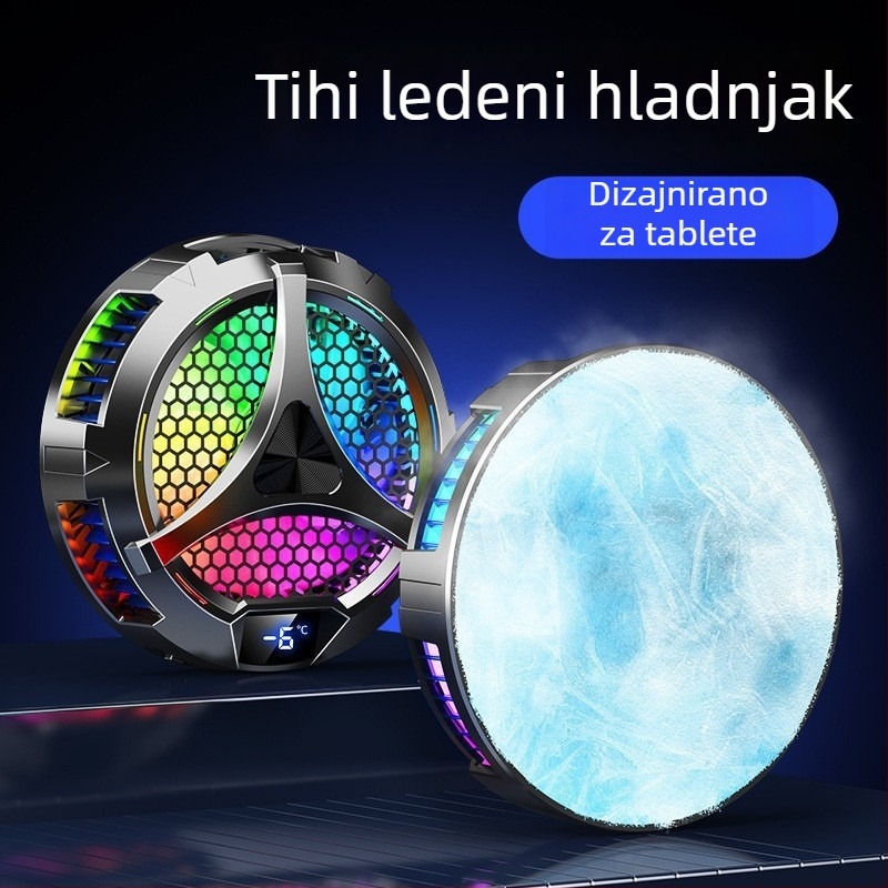 X42 nosač rashladnika za tablete s USB-C sučeljem, ABS materijal, težina 257 g, za tablete