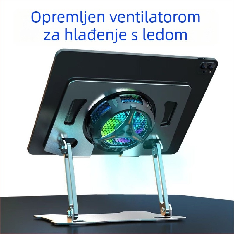 X42 nosač rashladnika za tablete s USB-C sučeljem, ABS materijal, težina 257 g, za tablete