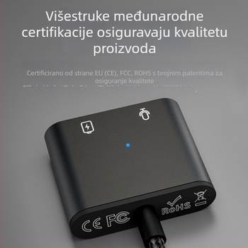 Type-C audio adapter s 3,5 mm priključkom, 2-in-1 spojnik za slušalice, Android kompatibilan, U-Shield, 60W