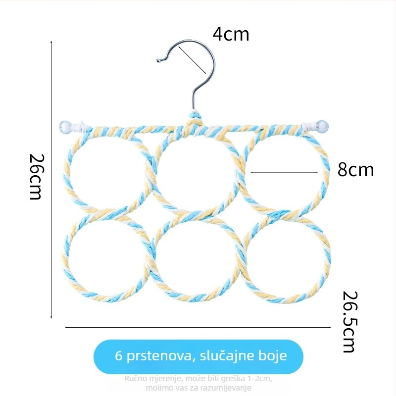 Igračka za ptice: penjačka ljestvica za papige s visećim prstenima i stalkom