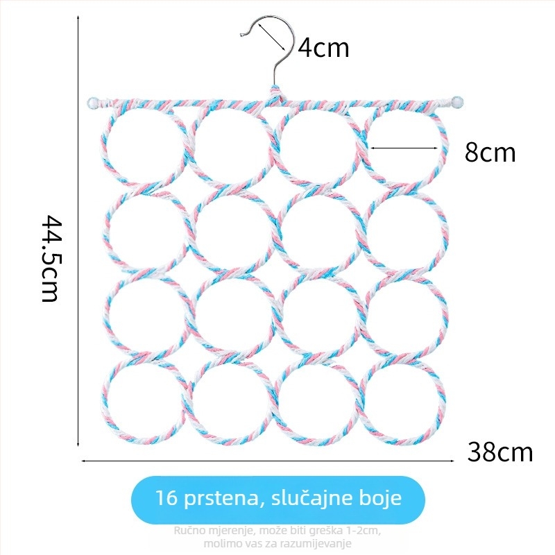 Igračka za ptice: penjačka ljestvica za papige s visećim prstenima i stalkom