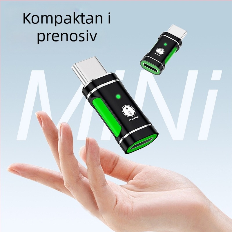 Lightning–to–Type-C OTG adapter za Android telefone | Marka: JAYA | Model: 323 | Kompatibilno s Huawei, Xiaomi, Oppo