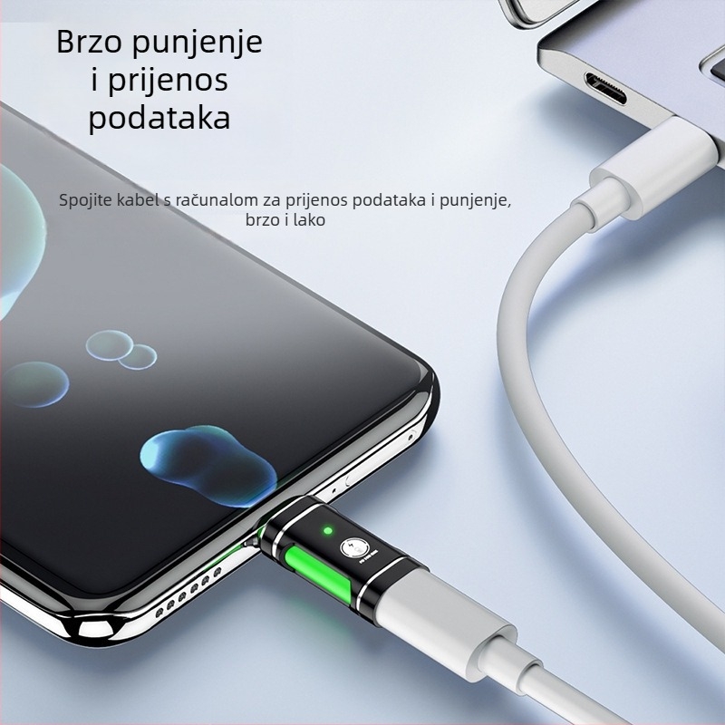 Lightning–to–Type-C OTG adapter za Android telefone | Marka: JAYA | Model: 323 | Kompatibilno s Huawei, Xiaomi, Oppo