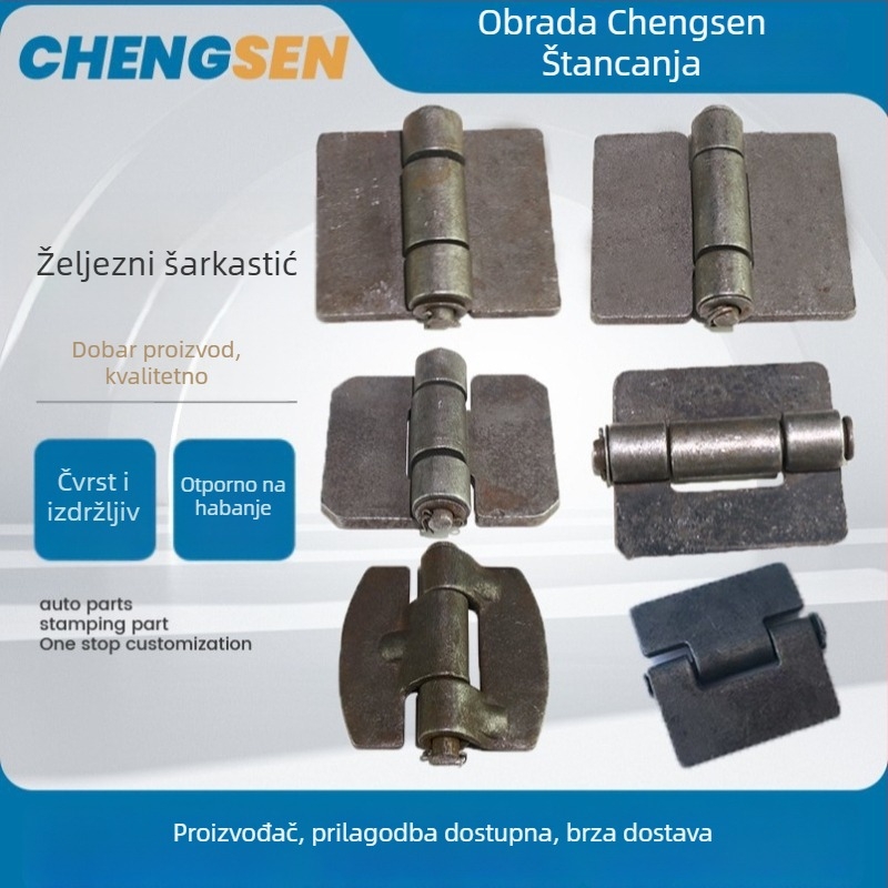 Zavjese za vrata od nehrđajućeg čelika, model 888, materijal: željezo, površinska obrada: zavarivanje, debljina: 4 mm