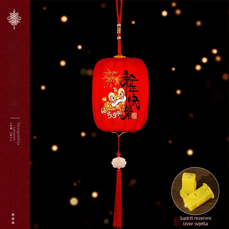 PVC lampion, ručno izrađeni, kineski stil, DIY