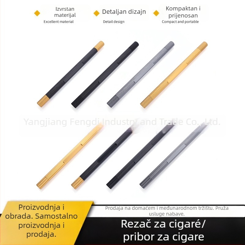 2-u-1 prijenosna cigarska igla s dvostrukom glavom