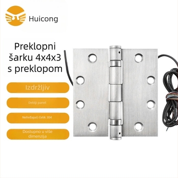 Line Hinge 304 nehrđajući čelik, brušeni završni sloj, nosivost