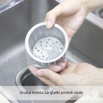 Filter za kuhinjsku drez - mrežica protiv začepljenja dlakama - Brend: SHOW JIE; Uvoz: Ne; Funkcija: Ostalo