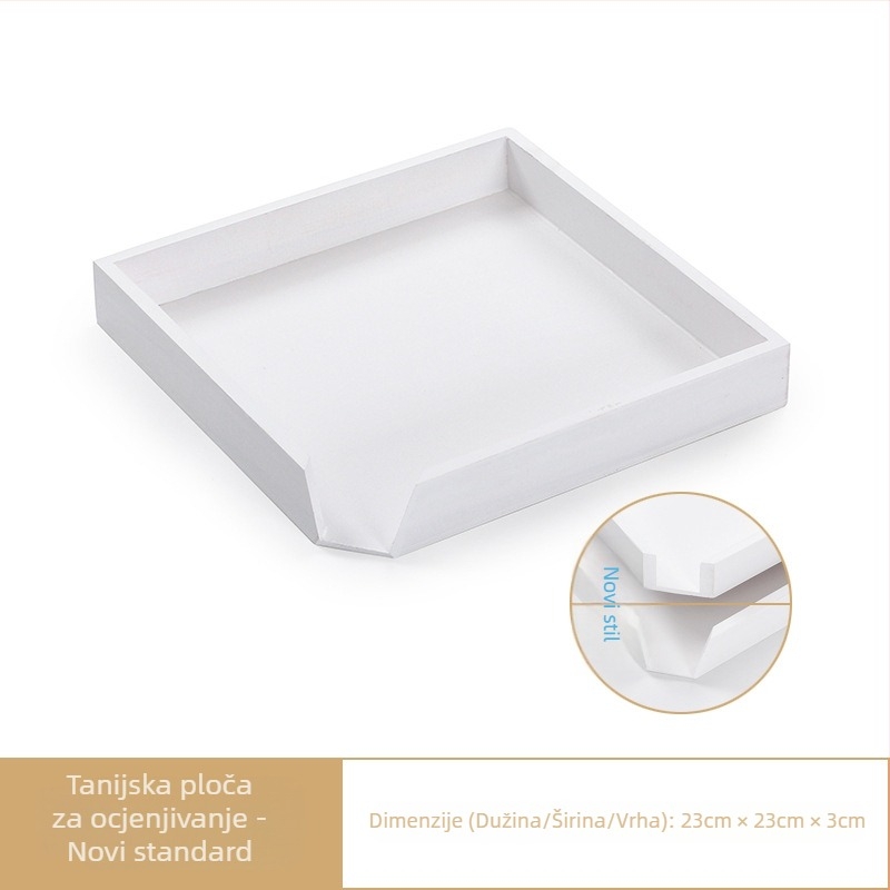 Porcelanski set za senzorno ocjenjivanje čaja, Liangting, podrijetlo Dehua County, za 1 osobu, jednostavan stil