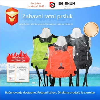 Spasiteljski prsluk za odrasle i djecu - visoka plutačnost za plivanje, vodni park i rafting (Marka: Bei shun; Model: Life jacket; Podrijetlo: Jiangsu; Obrada i prilagodba: Podrška)