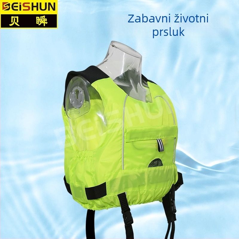 Spasiteljski prsluk za odrasle i djecu - visoka plutačnost za plivanje, vodni park i rafting (Marka: Bei shun; Model: Life jacket; Podrijetlo: Jiangsu; Obrada i prilagodba: Podrška)