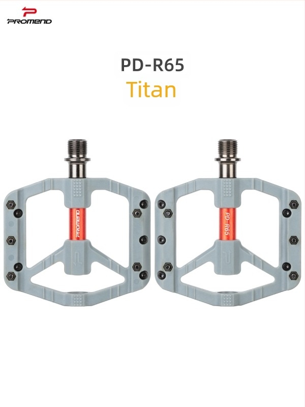 Promend PD-R65 biciklistički pedala, tijelo od najlona i os od krom-molibden čelika, za planinske i cestovne bicikle