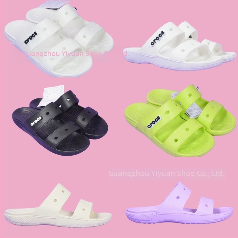 Muške Cross sandale s dvije remenke – slip-on, EVA gornji dio i EVA đon, prozračne, vodootporne, protuklizne, za cijelu godinu