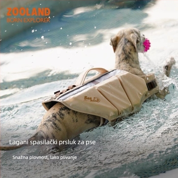 POPO plivaći prsluk za pse – poliester, odjeća za kućne ljubimce, Zhejiang podrijetlo