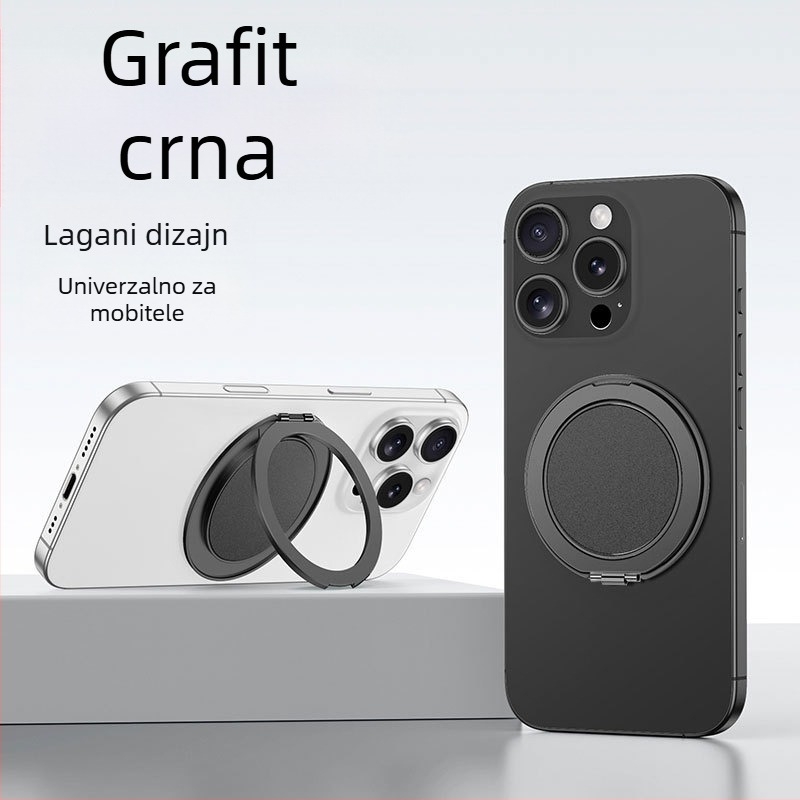 Stolni držač od aluminijske legure, rotirajući, magnetno privlačenje i prilagodljiv