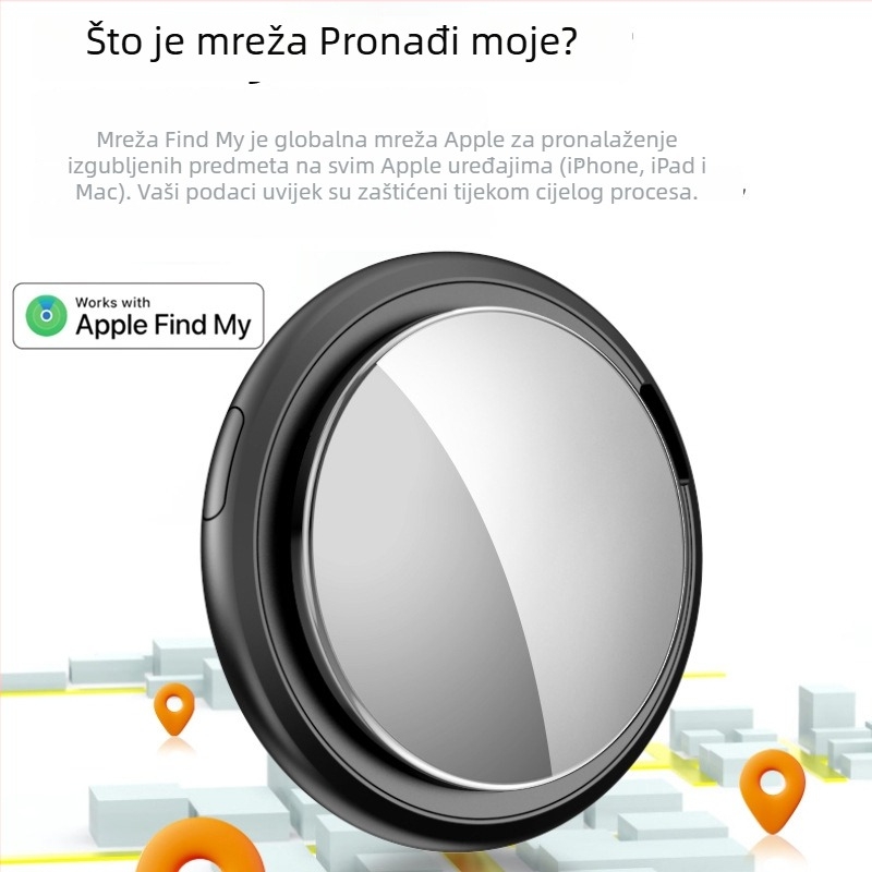 Lokalizator, pametni uređaj protiv gubitka, privjesak za automobil protiv krađe, za djecu, starije i kućne ljubimce