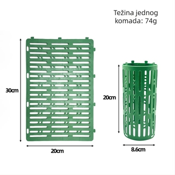Kryt za zaštitu debla biljke – Plastični materijal – Zaštita debla i sadnica