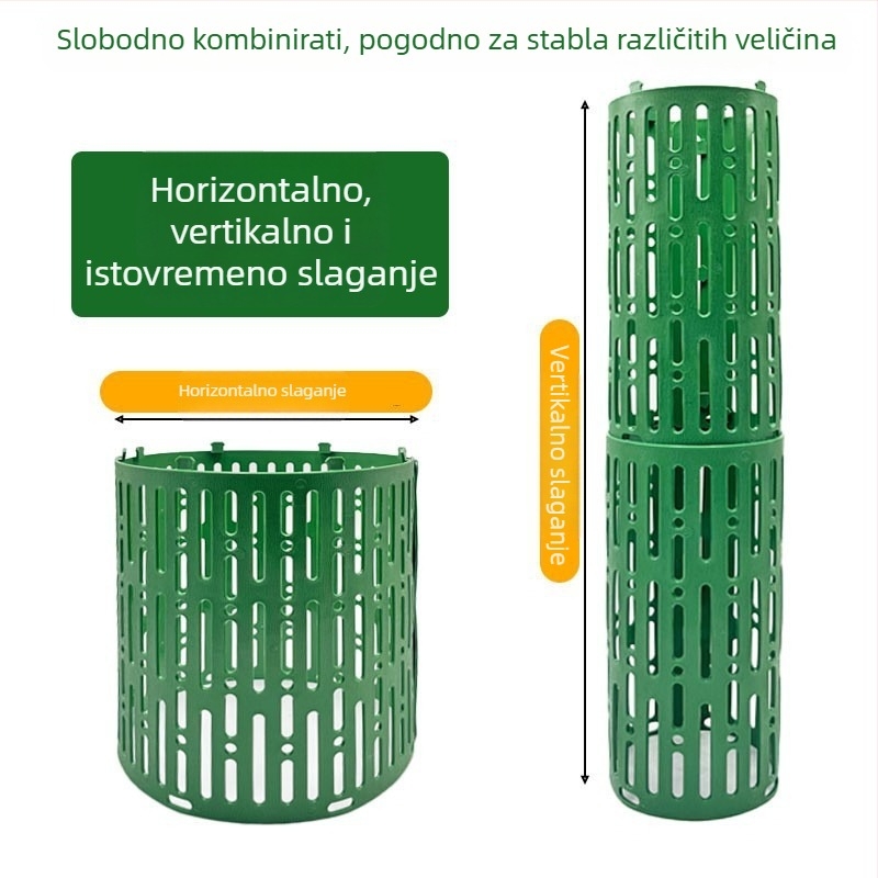 Kryt za zaštitu debla biljke – Plastični materijal – Zaštita debla i sadnica