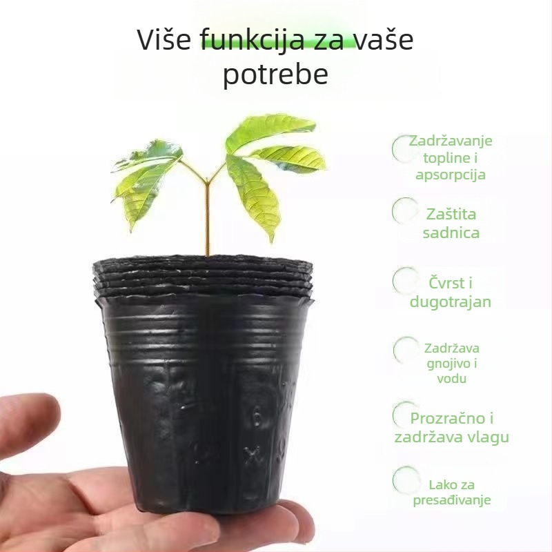 Pengyi YUMBEI Nutritivna šalica za presadnice, čvrsti plast, jednokratna upotreba