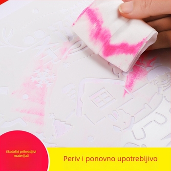 Four Seasons Pomelo PET 8K šablone za crtanje – izrezane festivalne teme za školske ručno pisane novine, set od 6 listova