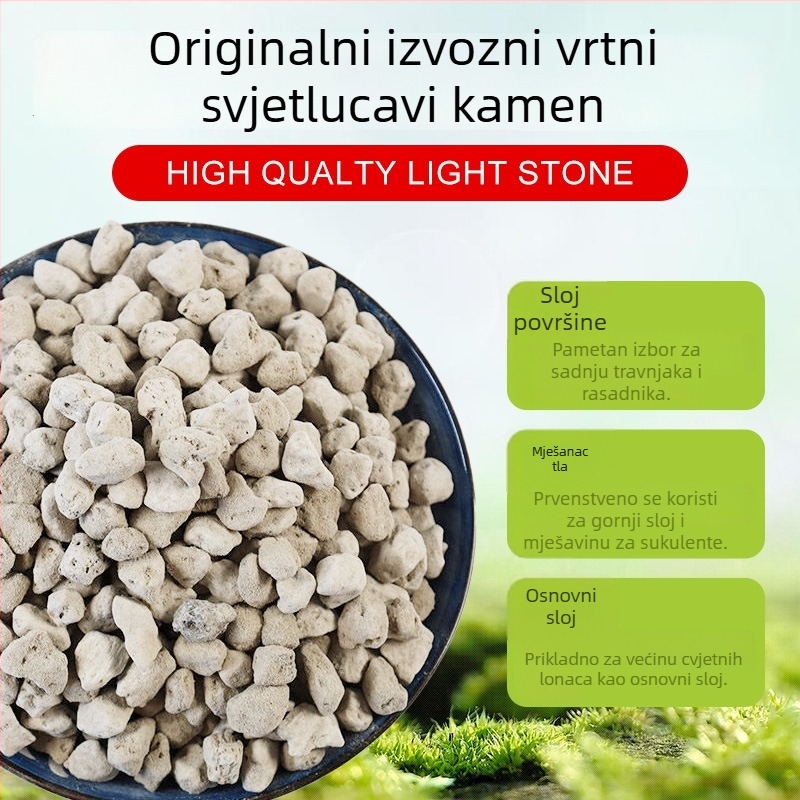 Vrtni dekorativni elementi od lakog kamena za miješanje tla i popločavanje